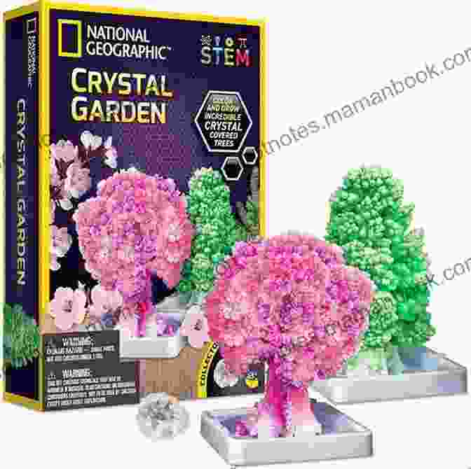 A Crystal Garden Is A Beautiful And Educational Way To Teach Kids About Crystals And How They Grow. Science Art And Drawing Games For Kids: 35+ Fun Art Projects To Build Amazing Science Skills