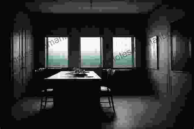 An Image Of A Dimly Lit Room With A Table Covered In Clues And Evidence Related To The Aelf Fen Mystery Night Wanderer The (An Aelf Fen Mystery 7)