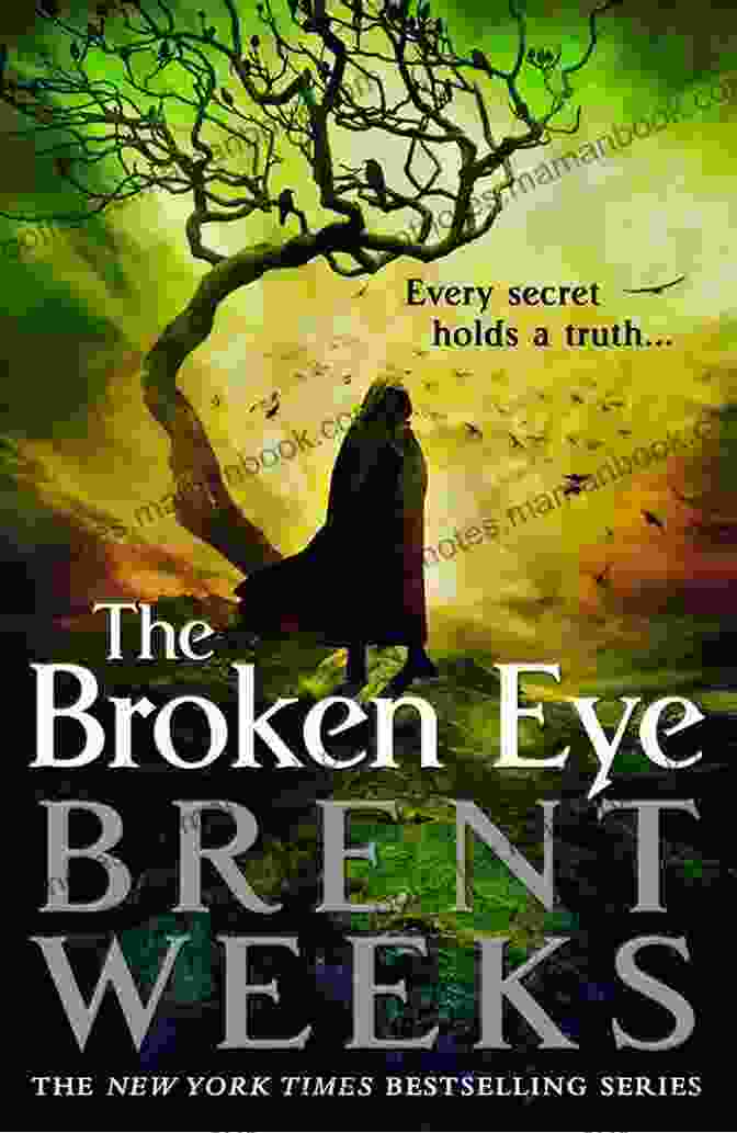 Book Cover Of The Broken Eye By Brent Weeks Sacred Embrace (Lightbringer Trilogy 1)