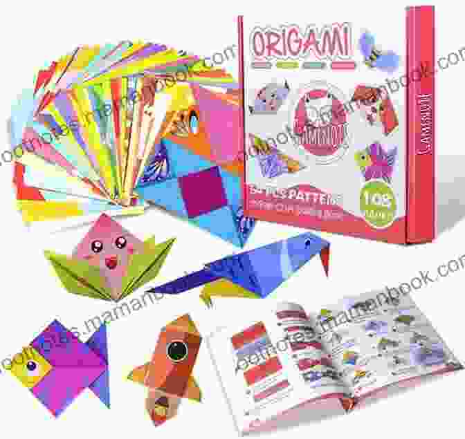 Origami Box My First Origami Animals Ebook: Origami Kit With 60 Papers 180+ Stickers 17 Projects