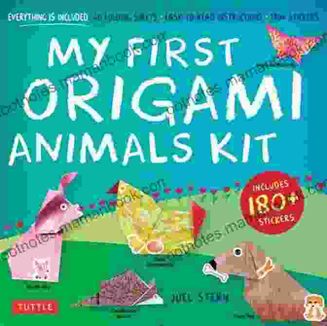 Origami Star My First Origami Animals Ebook: Origami Kit With 60 Papers 180+ Stickers 17 Projects