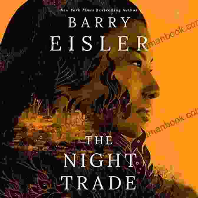 The Night Trade Book Cover Featuring A Woman With Dark Hair And Piercing Blue Eyes, Set Against A Backdrop Of A Sprawling City At Night. The Night Trade (A Livia Lone Novel 2)